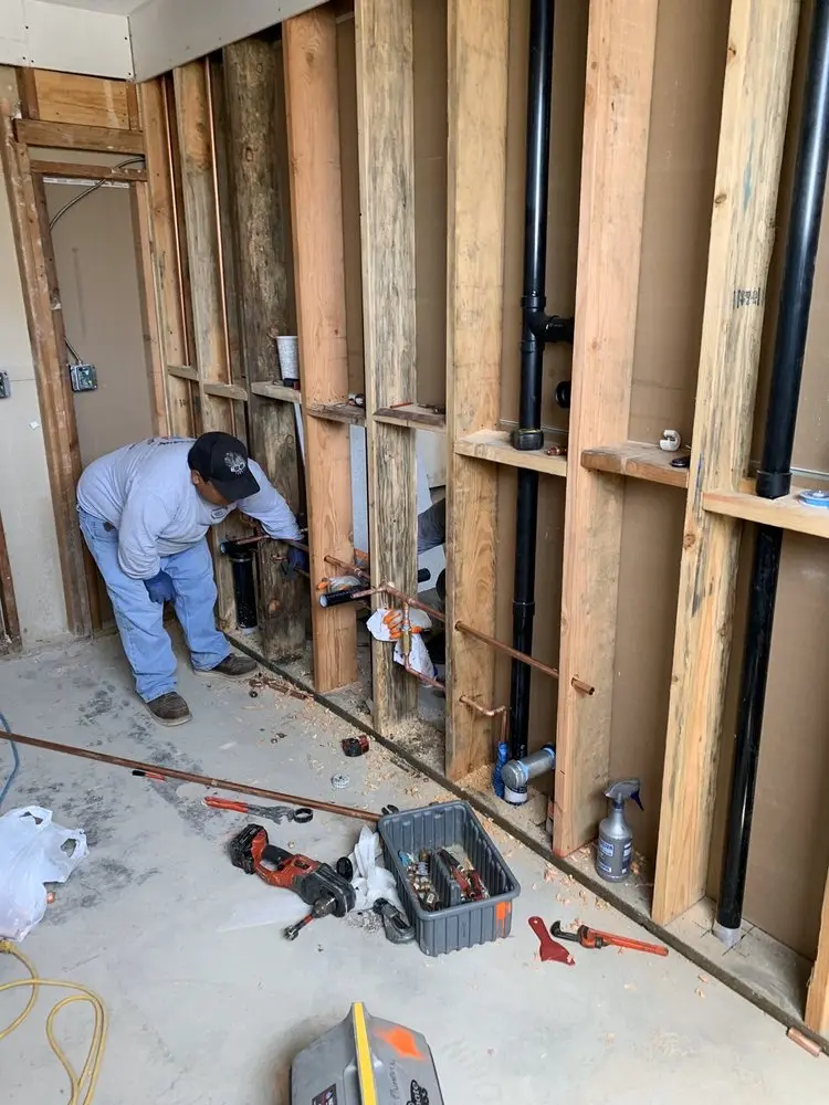 Commercial rough-in plumbing for Water Heater Replacement in Country Club Ridge